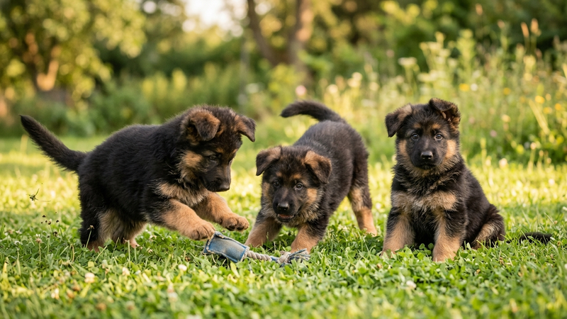 Adorable German Shepherd puppy