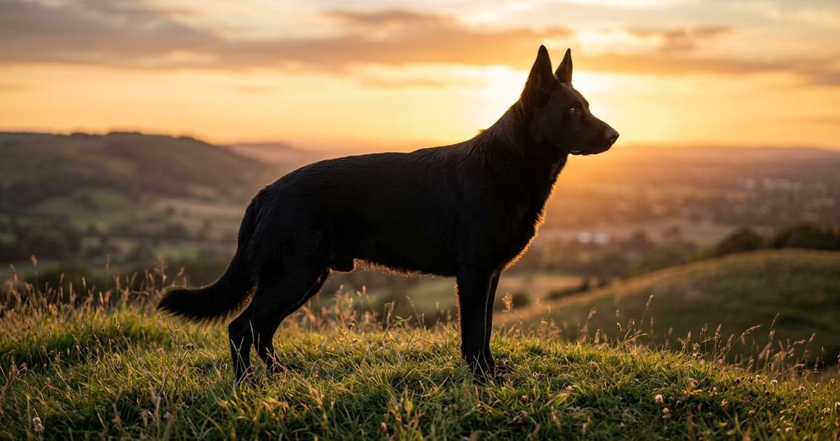 black german shepherd