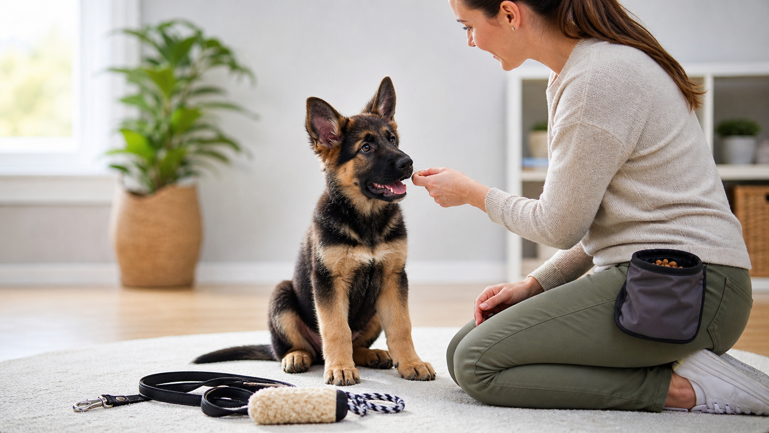 How to Stop a German Shepherd Puppy From Biting: A Calm Decision Tree